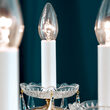 Candelabru clasic cristal Aur 24k 8xE14/40W, Maria Theresia-A LU 2215/8 MT Gold Orion